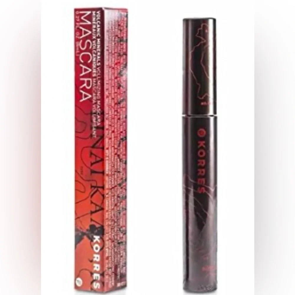 NEW Korres Volcanic Minerals Mascara Obsidian & Body Butter Guava